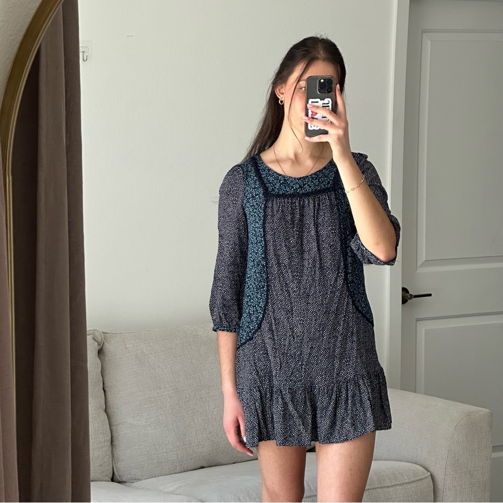 Anthropologie holding horses mini dress small - Picture 2 of 6
